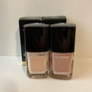 シャネル(CHANEL)のシャネル　ヴェルニロングトゥニュ　ネイルエナメル　CHANEL 167・504(マニキュア)