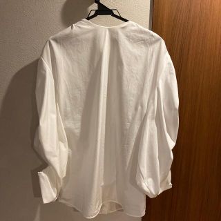 ジルサンダー(Jil Sander)のジルサンダー JILSANDER ブラウス ホワイト 美品(シャツ/ブラウス(長袖/七分))