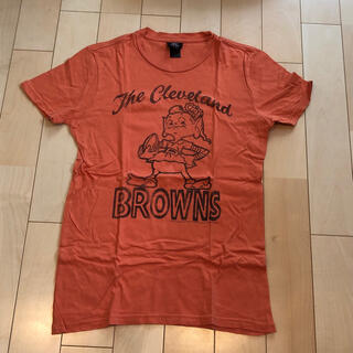 NFL アメカジ　Tシャツ　ヴィンテージオレンジ(Tシャツ/カットソー(半袖/袖なし))