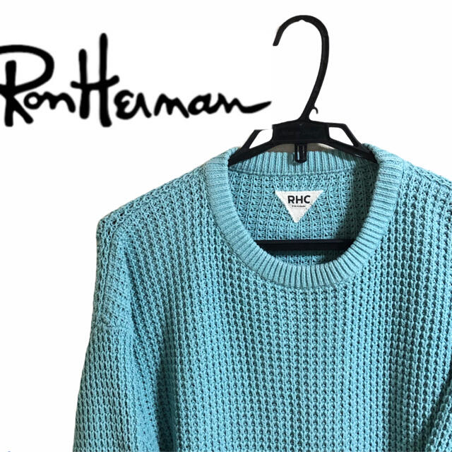 Ron Herman(ロンハーマン)の美品 ロンハーマン RHC RONHERMAN ワッフル ニット セーター メンズのトップス(ニット/セーター)の商品写真
