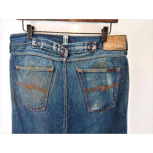 Nudie Jeans(ヌーディジーンズ)のヌーディージーンズ♪ヴィンテージリペア加工♪♪ウエスト84cm♪2243B メンズのパンツ(デニム/ジーンズ)の商品写真