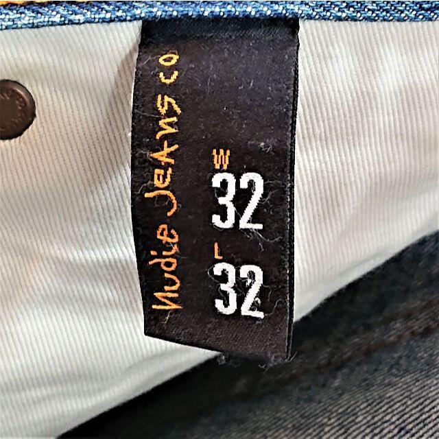 Nudie Jeans(ヌーディジーンズ)のヌーディージーンズ♪ヴィンテージリペア加工♪♪ウエスト84cm♪2243B メンズのパンツ(デニム/ジーンズ)の商品写真