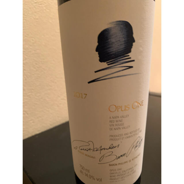 たいぷぅ様オーパスワン2017/Opas Ona2017 食品/飲料/酒の酒(ワイン)の商品写真