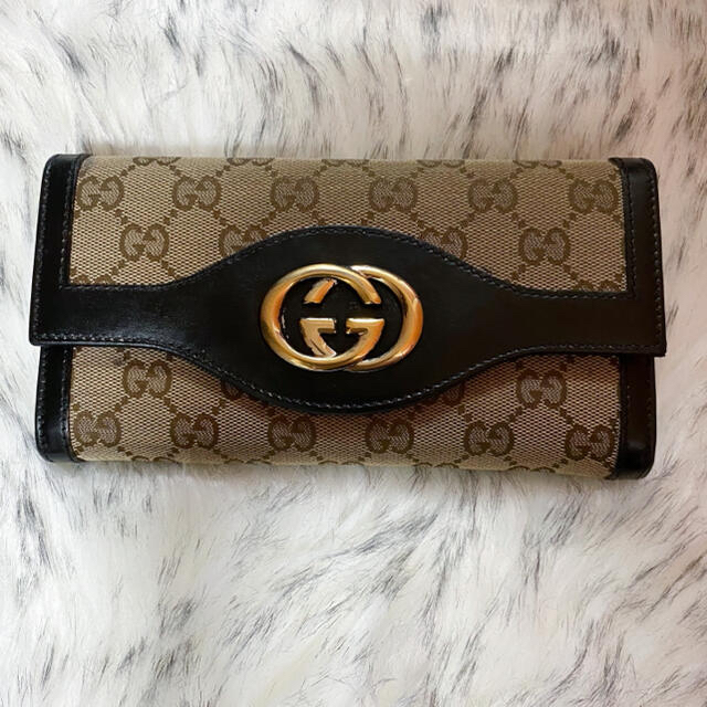 Gucci(グッチ)のGUCCI グッチ　長財布 レディースのファッション小物(財布)の商品写真