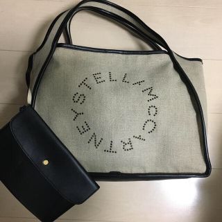 ステラマッカートニー(Stella McCartney)のステラマッカートニー ベージュ リネン トートバッグ(トートバッグ)