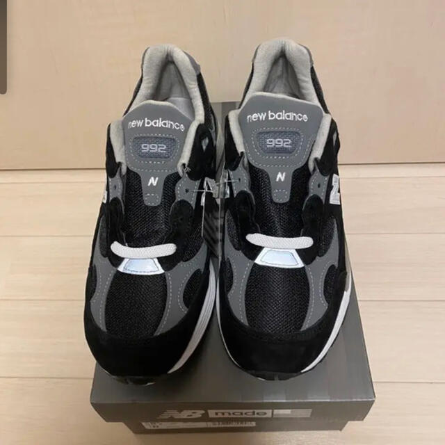 New Balance(ニューバランス)の日本未発売 26.5cm  New Balance 992 ブラック 値下可 メンズの靴/シューズ(スニーカー)の商品写真