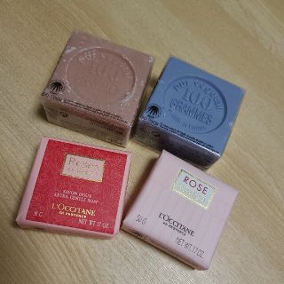 ロクシタン(L'OCCITANE)の新品未使用☆L'OCCITANE バスソープセット☆(ボディソープ/石鹸)