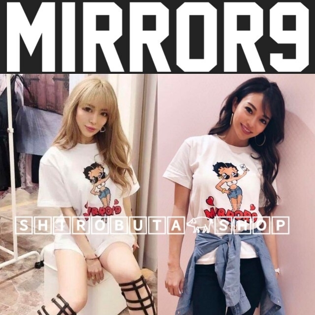 T-shirt 新品 コラボ MIRROR9 ミラーナイン Betty ベティ - www.usftl.com