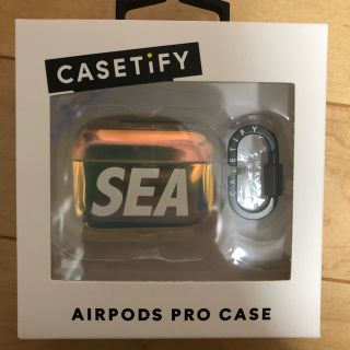 シー(SEA)のwind and sea × Casetify AirPods Proケース(ヘッドフォン/イヤフォン)