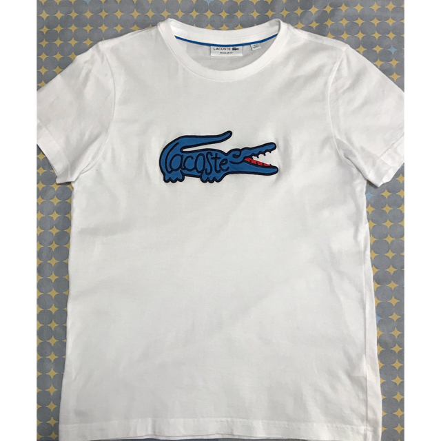 未使用品 ラコステ LACOSTE SPORT リンガー Tシャツ 半袖 キズ