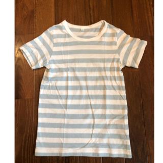 ムジルシリョウヒン(MUJI (無印良品))のボーダーTシャツ　MUJI  無印良品(Tシャツ/カットソー)