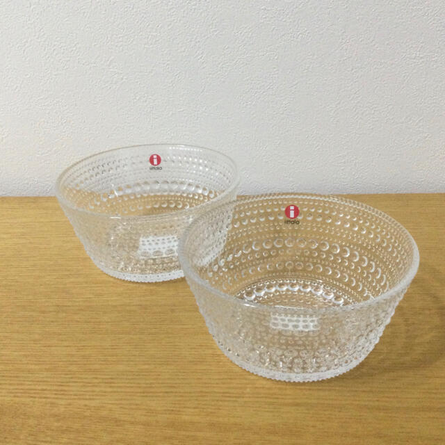 iittala(イッタラ)のイッタラ　カステヘルミ  ボウル  2個セット　新品 インテリア/住まい/日用品のキッチン/食器(食器)の商品写真