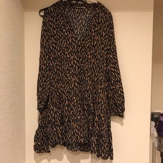 ザラ(ZARA)のZARA 大きいサイズ　チュニック　ワンピース　XXL 15号　17号(チュニック)