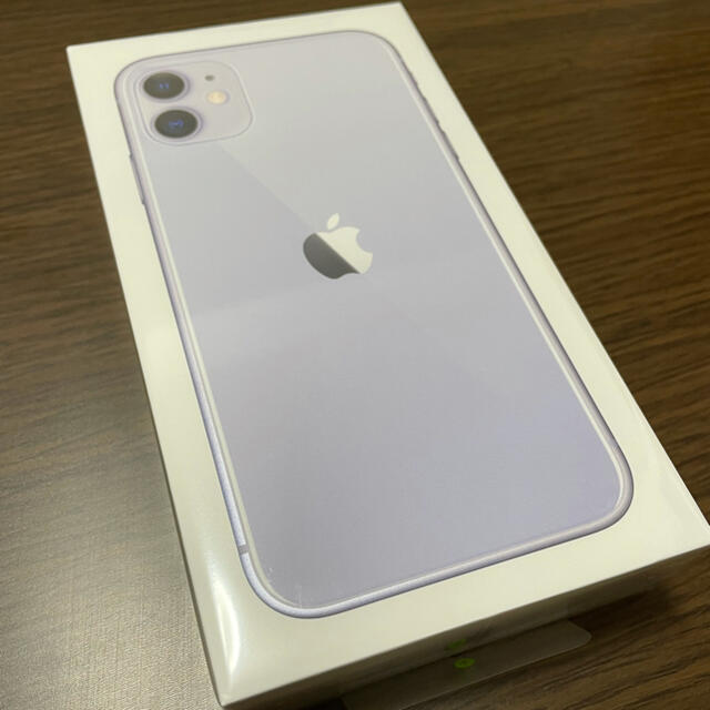 在庫あり/即出荷可】 iPhone11 - iPhone パープル ¥73,000 128GB