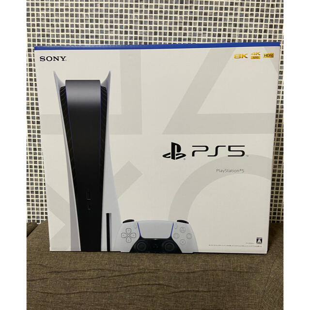 PlayStation(プレイステーション)のゲオ安心プラス保証付☆PlayStation5 本体 CFI-1000A01 エンタメ/ホビーのゲームソフト/ゲーム機本体(家庭用ゲーム機本体)の商品写真