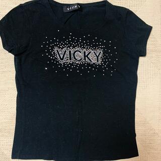 ビッキー(VICKY)のVICKYビッキー黒Ｔシャツ(Tシャツ(半袖/袖なし))