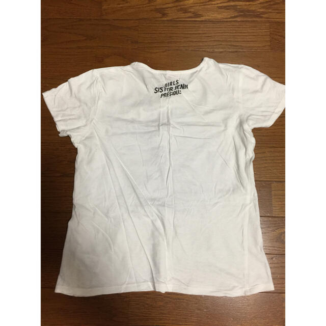 JENNI(ジェニィ)のJENNI、白Tシャツ キッズ/ベビー/マタニティのキッズ服女の子用(90cm~)(Tシャツ/カットソー)の商品写真