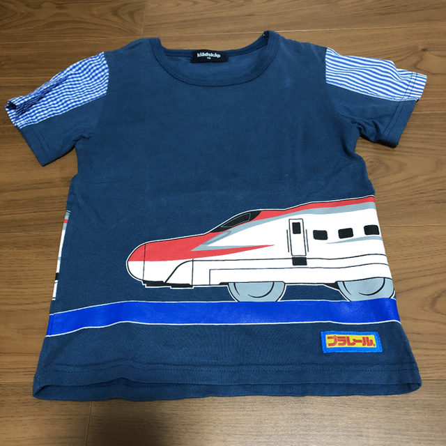 未使用　クレードスコープ　異素材働く車Tシャツ