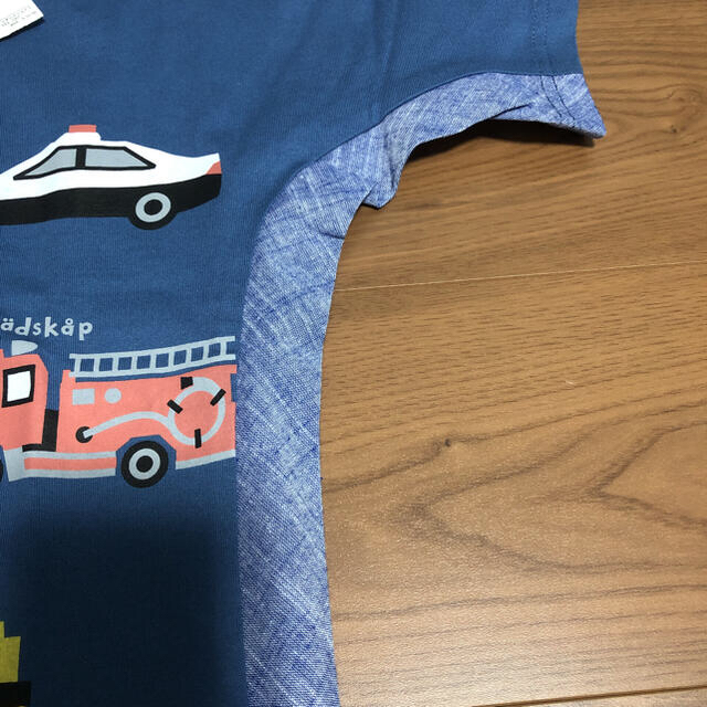 未使用　クレードスコープ　異素材働く車Tシャツ