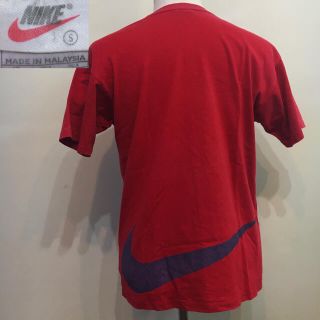 ナイキ(NIKE)のNIKE  ナイキ 90's 銀ダグ ヴィンテージ Tシャツ レッド  Sサイズ(Tシャツ/カットソー(半袖/袖なし))