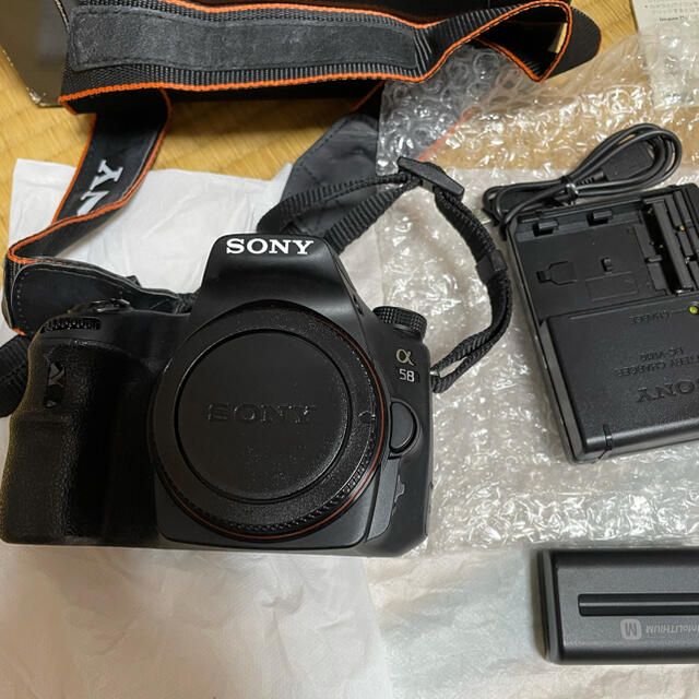 SONY(ソニー)のSONY α58 スマホ/家電/カメラのカメラ(デジタル一眼)の商品写真