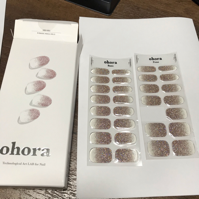 ohora ジェルネイルシール コスメ/美容のネイル(つけ爪/ネイルチップ)の商品写真