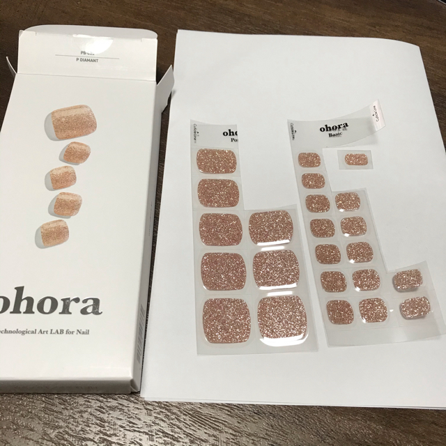 ohora ジェルネイルシール コスメ/美容のネイル(つけ爪/ネイルチップ)の商品写真