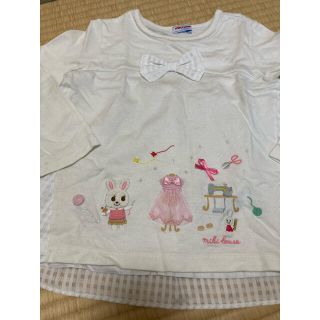 ミキハウス(mikihouse)のおしゃれうさこ100(Tシャツ/カットソー)