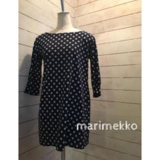 マリメッコ(marimekko)のマリメッコ  カットソー ドット 七分袖 ロング ニコアンド  アダムエロペ(カットソー(長袖/七分))