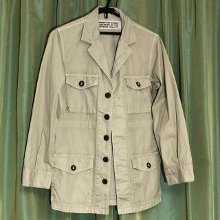 ドゥニーム(DENIME)の【美品】ジャケット　DENIME サファリジャケット(ミリタリージャケット)