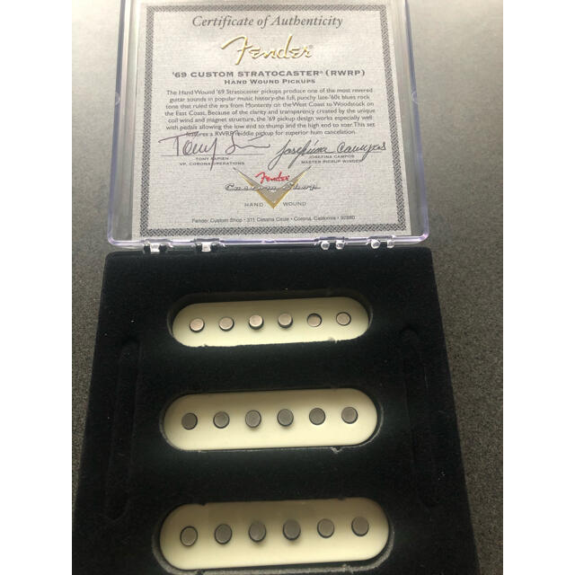 憧れ Fender - 69 Stratocaster Pickup Set ピックアップ エレキギター 憧れ Fender - 69 Stratocaster Pickup Set ピックアップ エレキギター