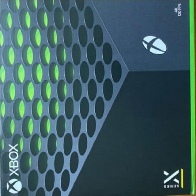 Xbox Series X 本体新品未開封品店舗で買いました