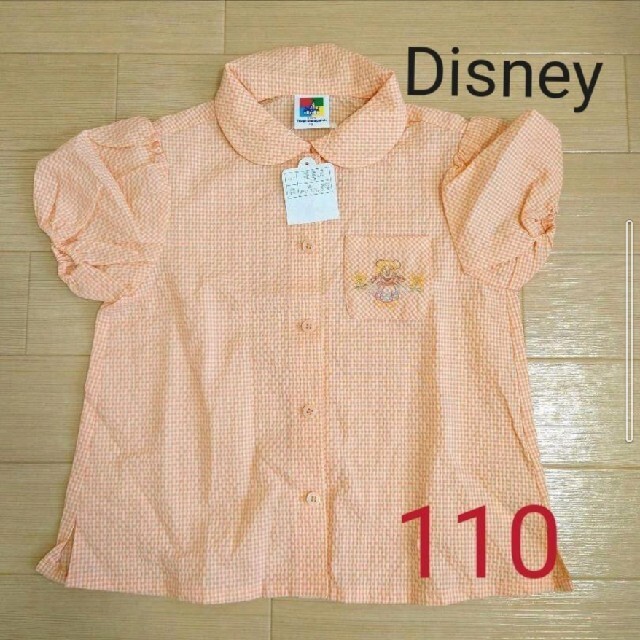 Disney(ディズニー)のディズニー　半袖シャツ キッズ/ベビー/マタニティのキッズ服女の子用(90cm~)(Tシャツ/カットソー)の商品写真