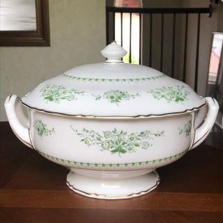 ロイヤルウースター(Royal Worcester)の【レア美品】ロイヤルウースター★DERWENT★スープチューリン(食器)