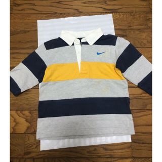 ナイキ(NIKE)のナイキ　90センチ　ラガーシャツ(Tシャツ/カットソー)