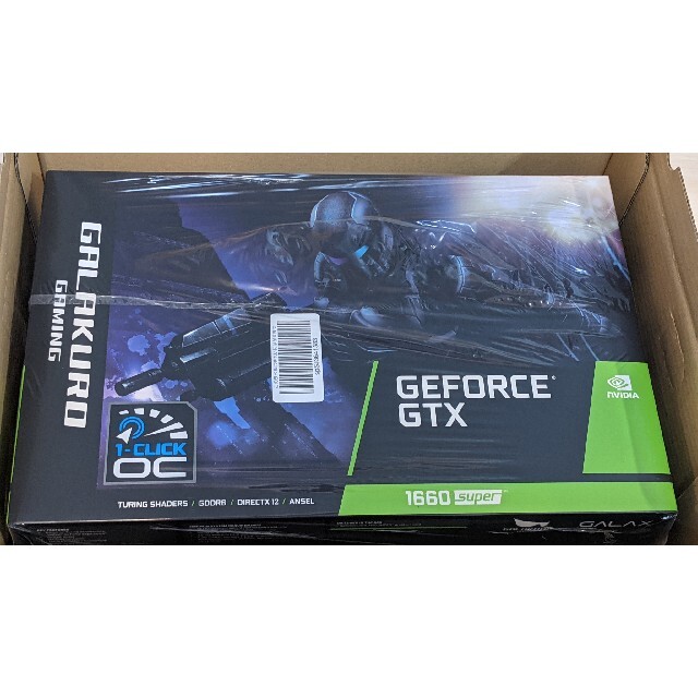 独特な 【送料無料】 【新品・未開封】NVIDIA GeForce 6GB 1660Super GTX PCパーツ
