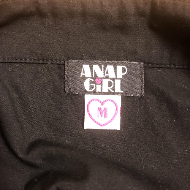 ANAP(アナップ)のANAP GIRL 肩出しトップス キッズ/ベビー/マタニティのキッズ服女の子用(90cm~)(Tシャツ/カットソー)の商品写真