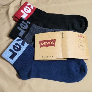 リーバイス(Levi's)の◆新品 Levi's リーバイス　ショートソックス　3P(ソックス)