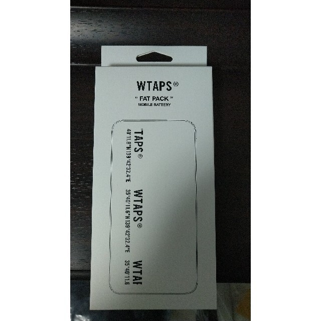 WTAPS FAT PACK BATTERY ダブルタップス モバイルバッテリー