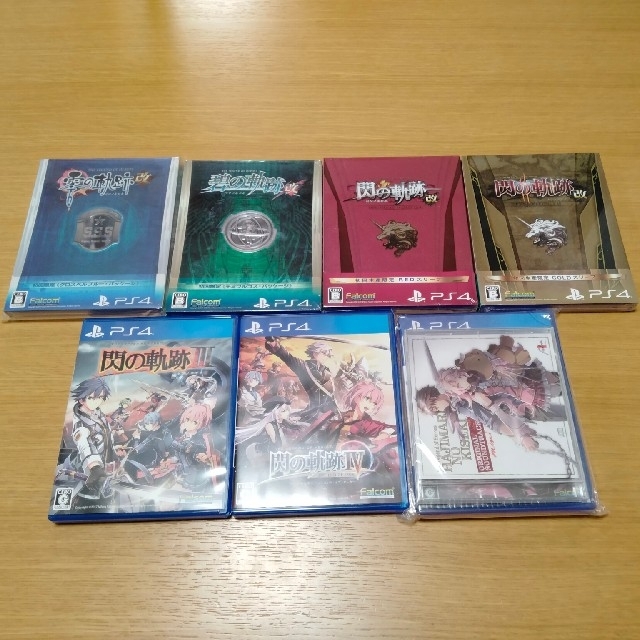 PS4軌跡シリーズ7本セット 家庭用ゲームソフト