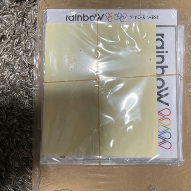 ジャニーズWEST rainbow 3種セット エンタメ/ホビーのタレントグッズ(アイドルグッズ)の商品写真