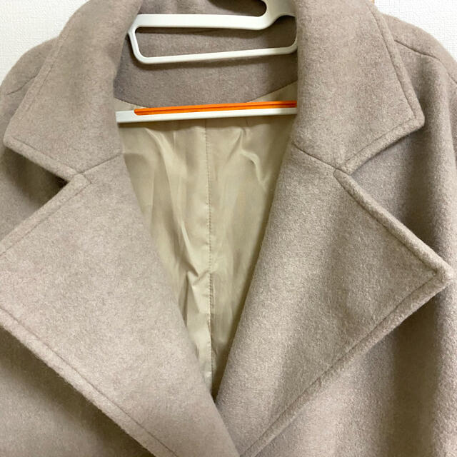 オーバーサイズスリットコート　select moca レディースのジャケット/アウター(ロングコート)の商品写真
