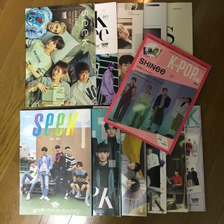 SHINee 　seek シーク　vol.006〜016（11冊＋おまけ2冊）(アイドルグッズ)