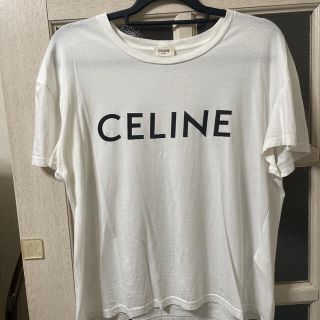 セリーヌ(celine)のクラシックTシャツ / CELINEプリントジャージー(Tシャツ/カットソー(半袖/袖なし))