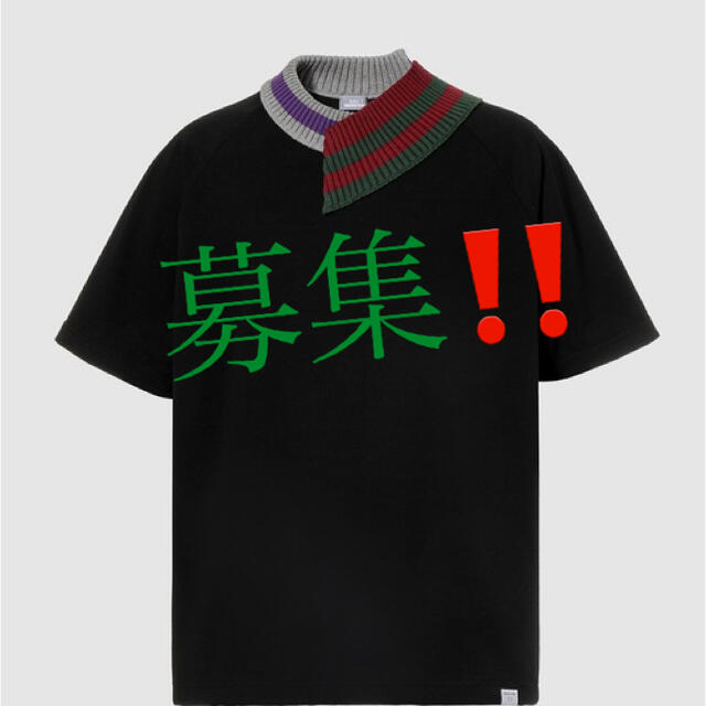 kolor beacon 襟度詰tシャツ