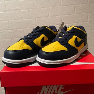 ナイキ(NIKE)のNIKE TD DUNK LOW "MICHIGAN"(スニーカー)