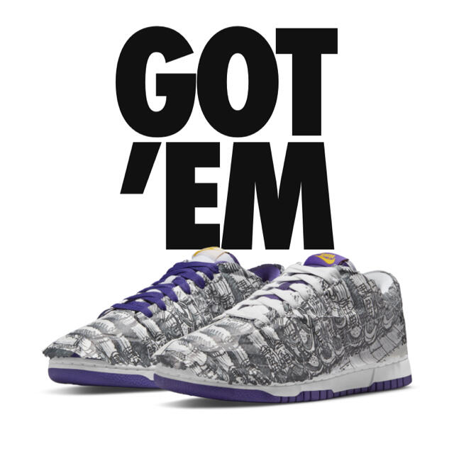 【28cm】NIKE DUNK LOW Made You Look