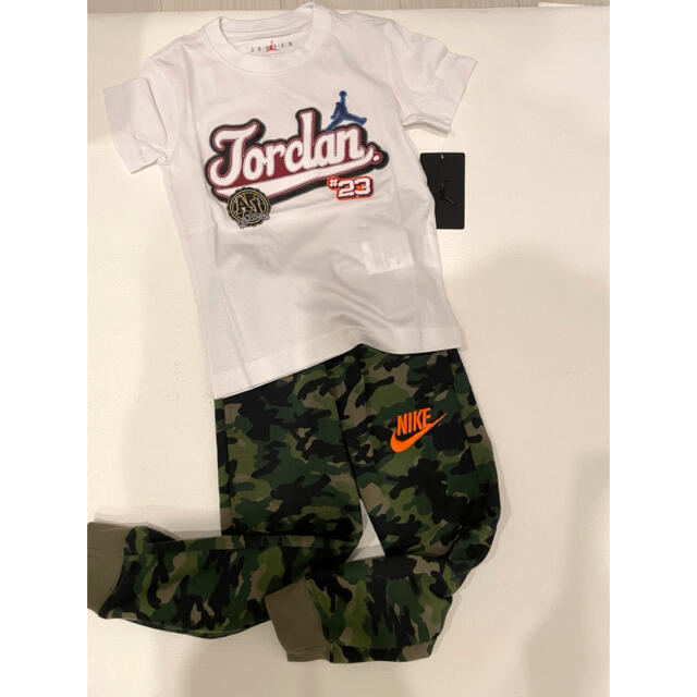 NIKE(ナイキ)のジョーダン セットアップ キッズ/ベビー/マタニティのキッズ服男の子用(90cm~)(Tシャツ/カットソー)の商品写真