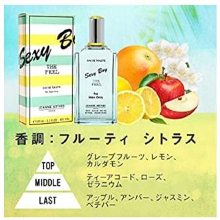 ジャンヌアルテス(JEANNE ARTHES)の新品未使用 ジャンヌ・アルテスセクシーボーイ ザ フィール 100ml(香水(男性用))