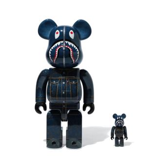 メディコムトイ(MEDICOM TOY)のBE@RBRICK BAPE Levi’s ベアブリック エイプ リーバイス(フィギュア)